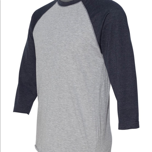 NEW LAT Apparel Unisex 3/4 Sleeve “Mean Tweets 2024” Baseball Shirt - Picture 3 of 7